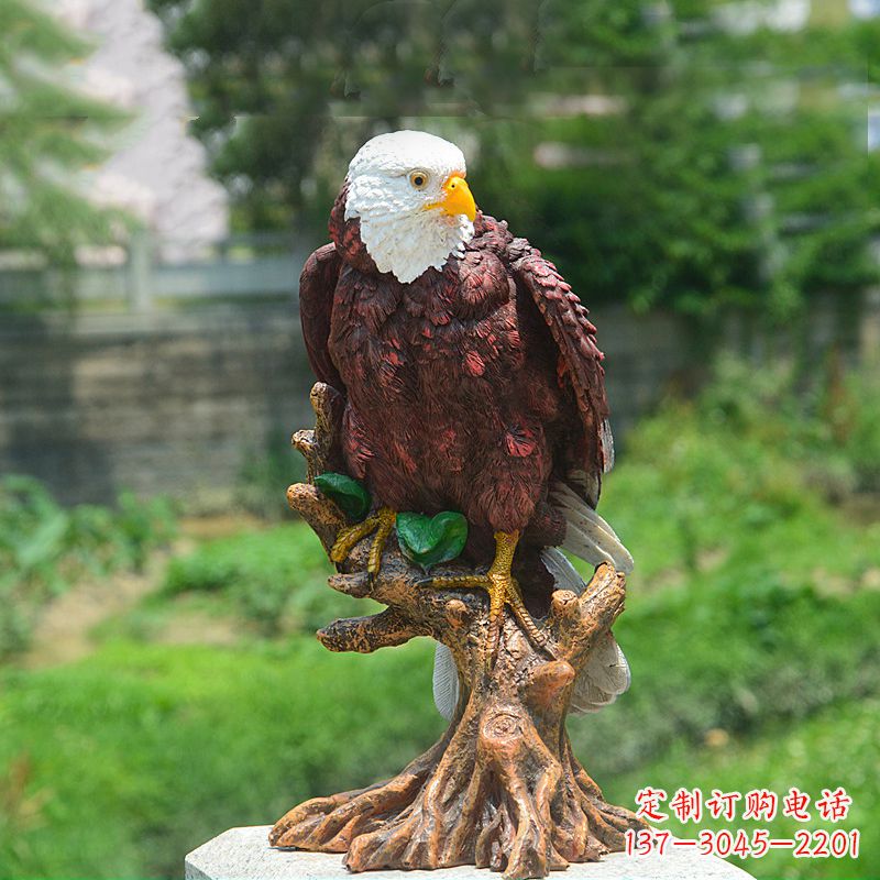 连云港金羽老鹰玻璃钢雕塑