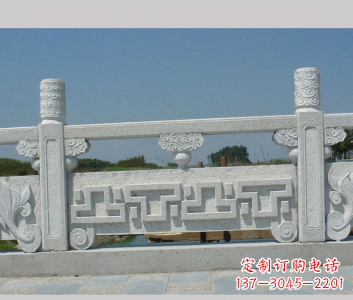 连云港公园景观大理石栏板雕塑