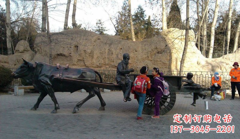 连云港传承历史，记录岁月——领雕塑定制小孩雕塑