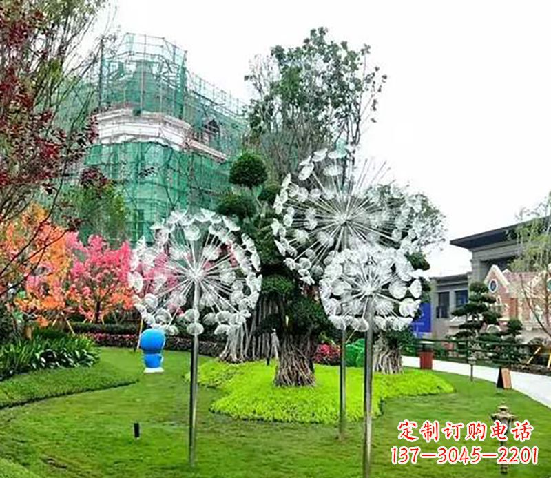连云港公园蒲公英雕塑