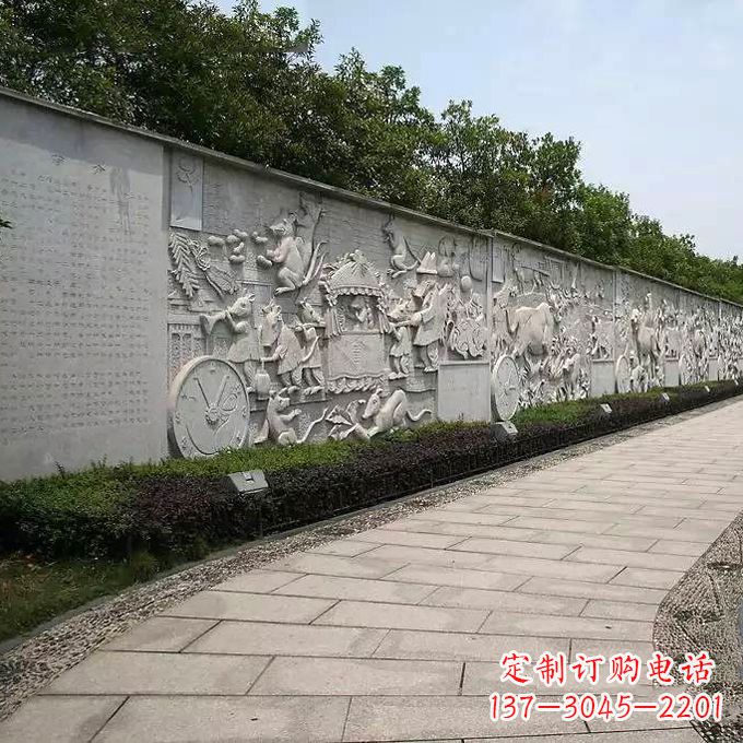 连云港领雕塑 | 十二生肖文化浮雕