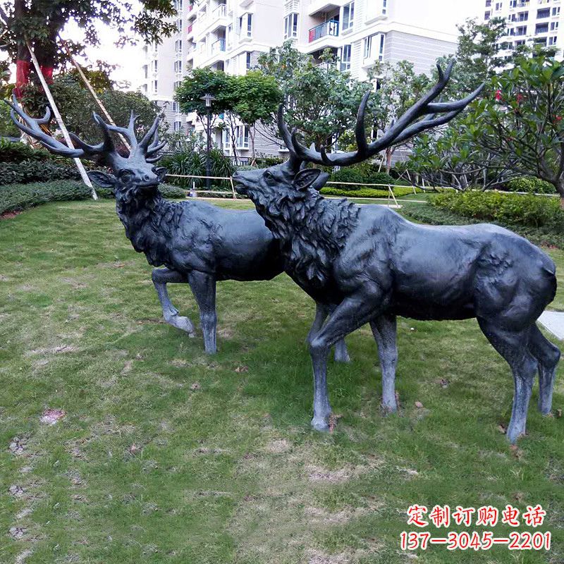 连云港自然风格动物铜雕塑