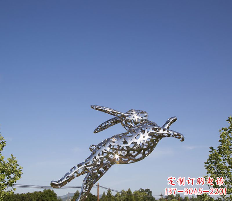连云港不锈钢兔子雕塑