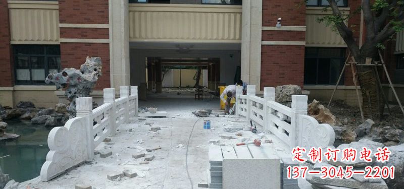 连云港汉白玉栏板安装雕塑