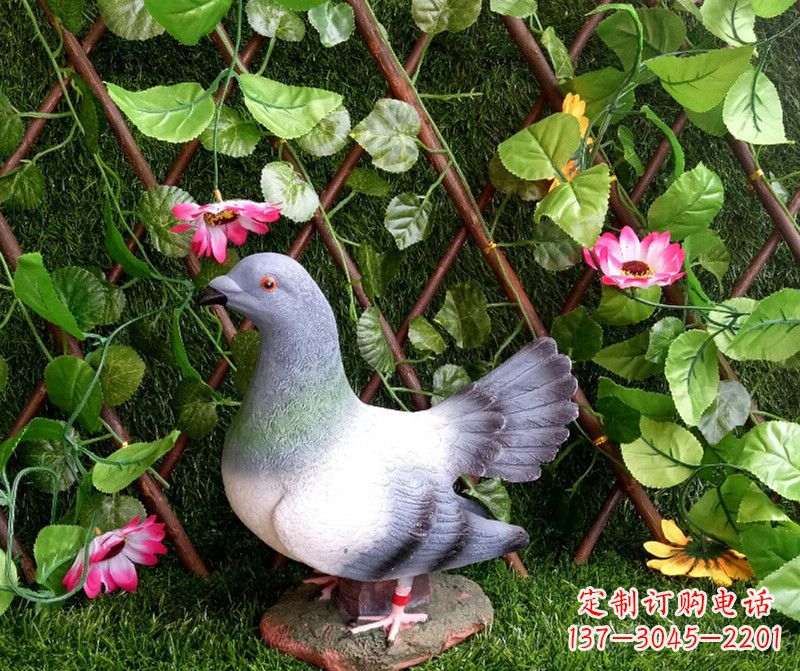 连云港和平鸽不锈钢雕塑