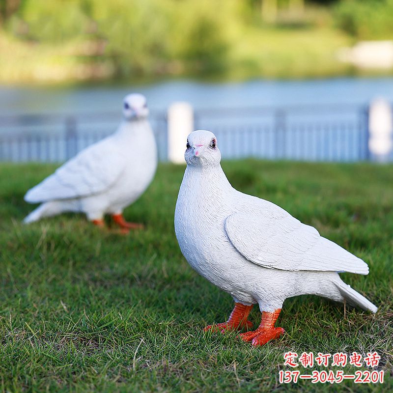 连云港和平鸽与少女雕塑