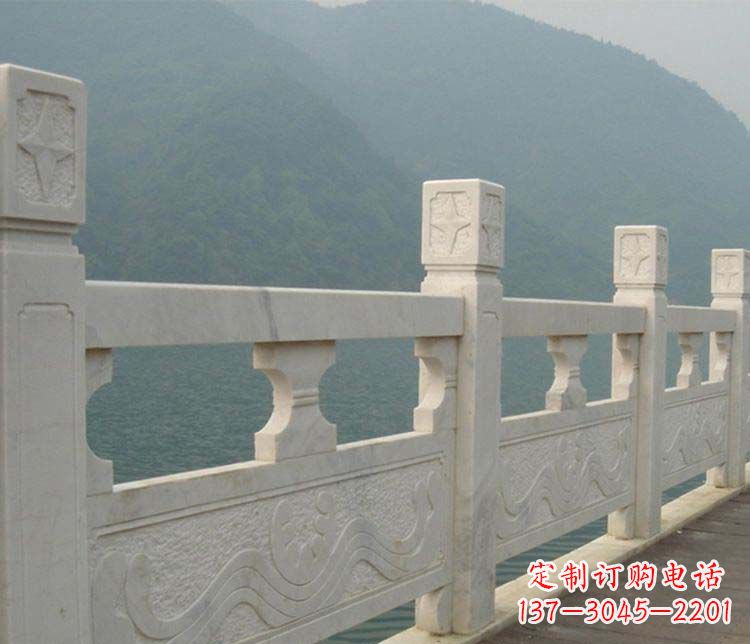 连云港景区大理石栏板石雕 (2)