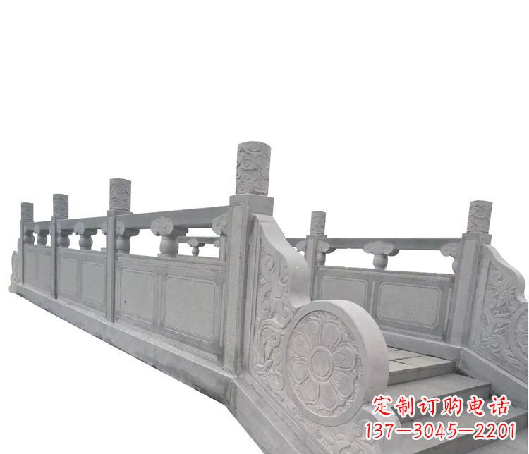 连云港中领雕塑精美的大理石栏板石雕