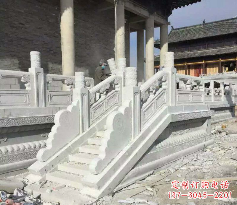 连云港大理石栏板石雕,精美绝伦,让建筑锦上添花