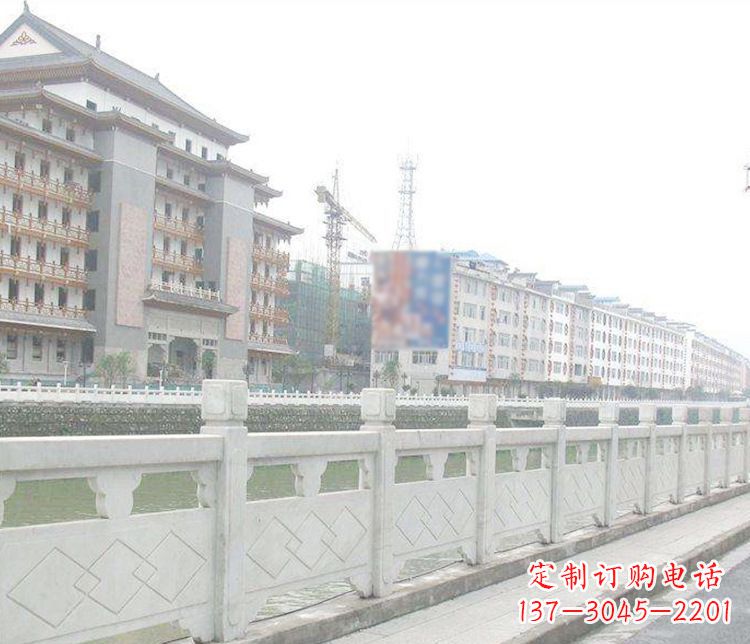 连云港流光溢彩的大理石栏板石雕
