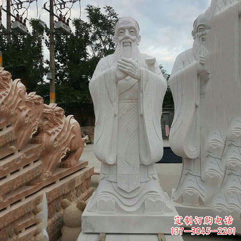 连云港志在孔子——领雕塑定制孔子雕像