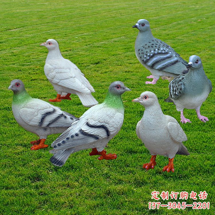 连云港兰州和平鸽雕塑