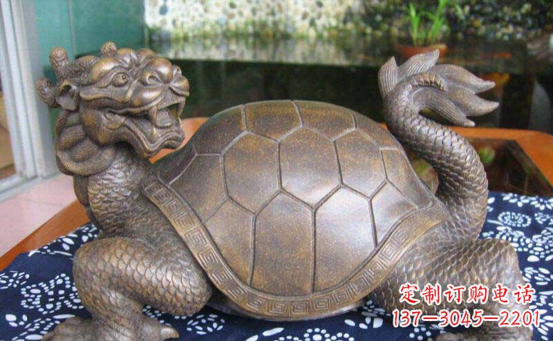 连云港龙龟古代神兽铜雕