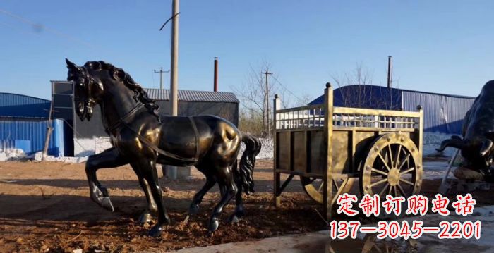 连云港华丽复古，名车贵族，精美马车雕塑