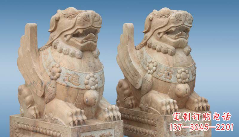 连云港中领雕塑:传承古老传统,精心雕琢貔貅石雕