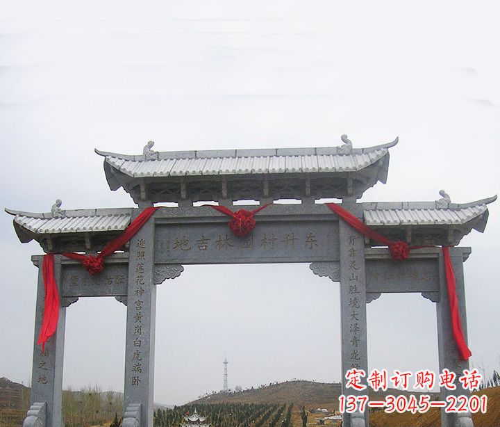 连云港温馨定制,中领雕塑牌坊石雕
