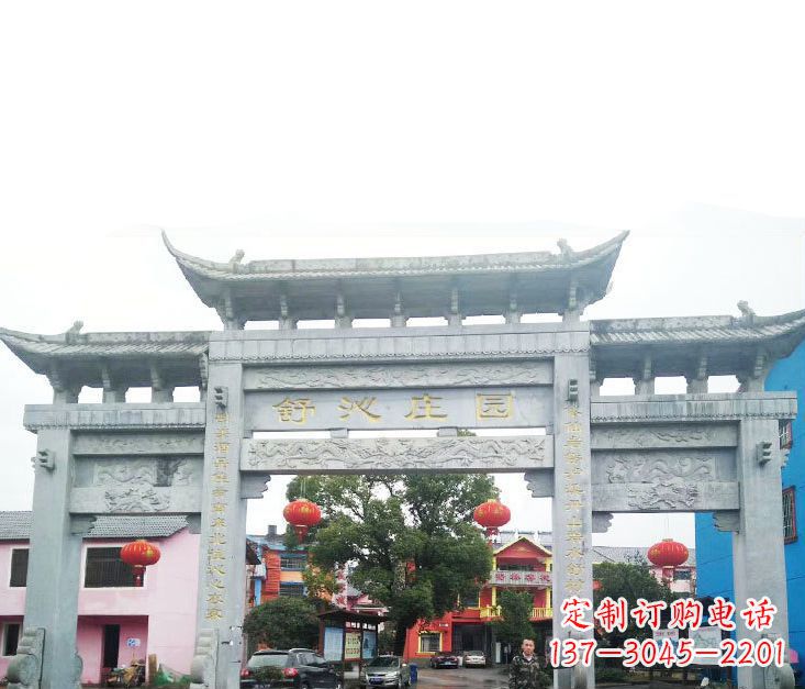 连云港石牌坊雕塑——见证时刻的美好记忆
