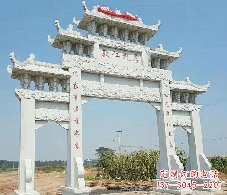 连云港牌坊石雕,装点你的生活