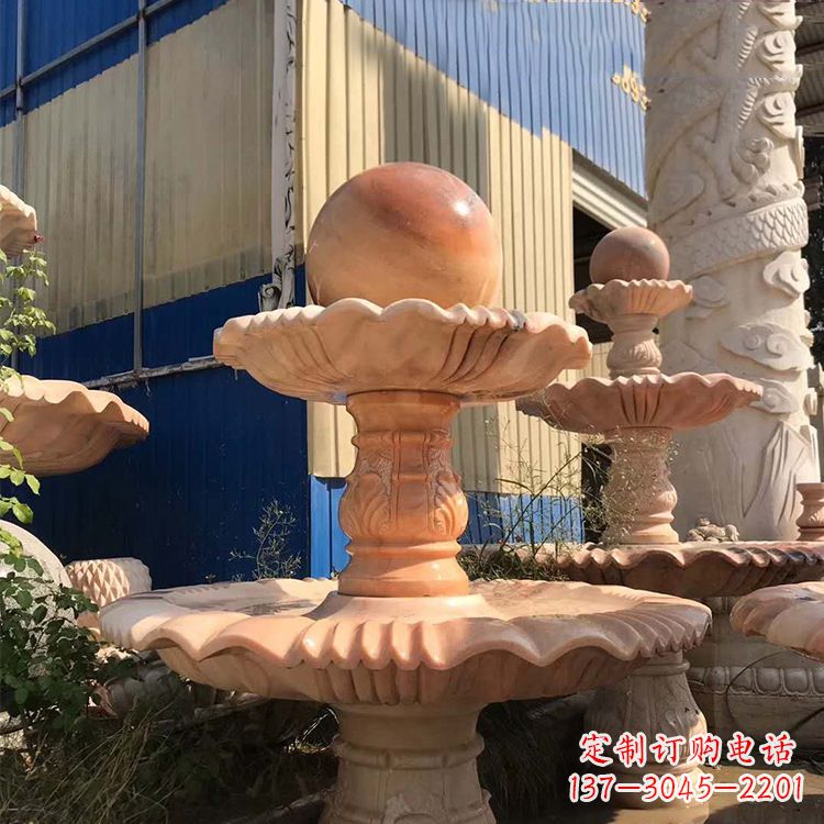 连云港石雕五福临门风水球
