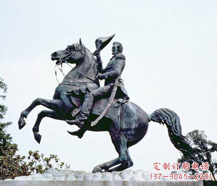 连云港石雕西方骑马人物雕塑