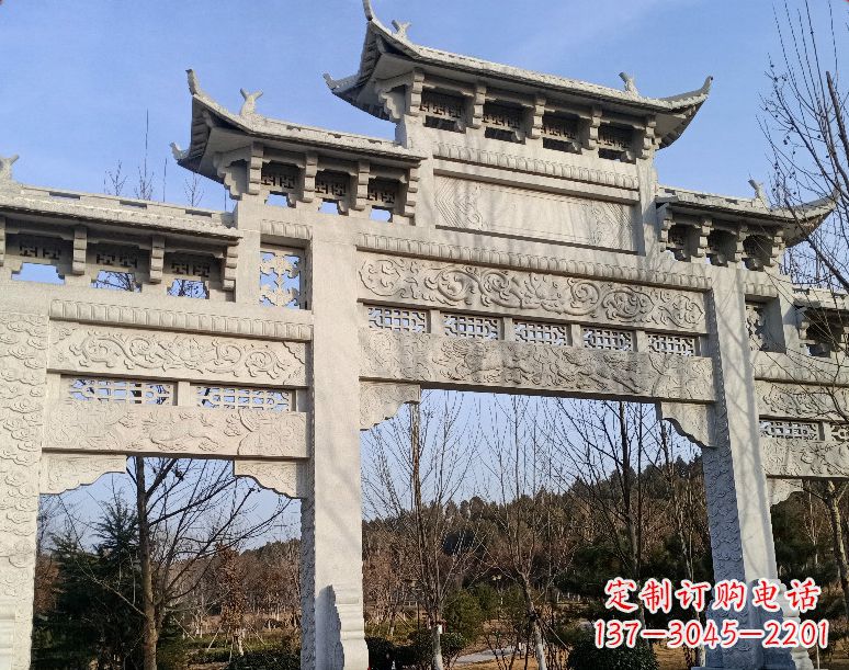 连云港石雕乡村牌坊