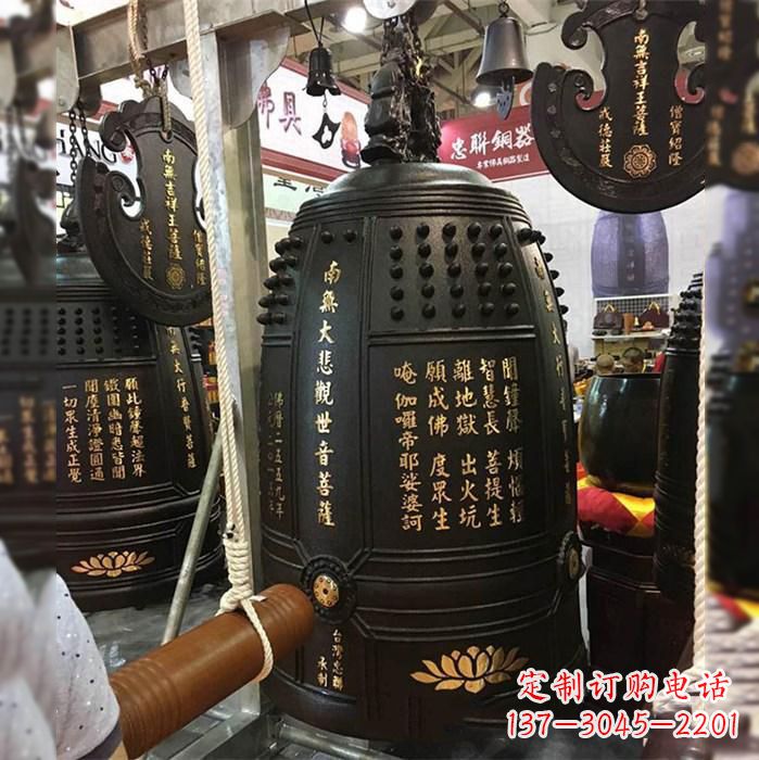 连云港寺院挂钟铜雕塑