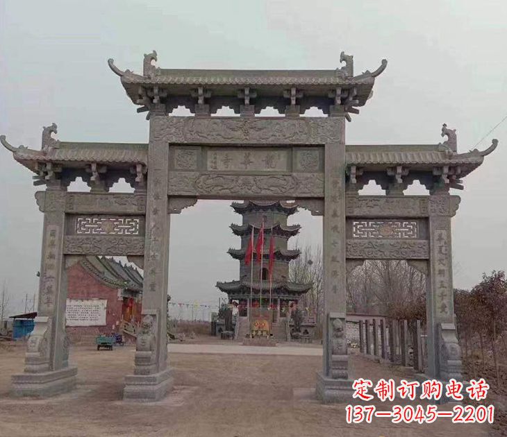 连云港寺院石牌坊