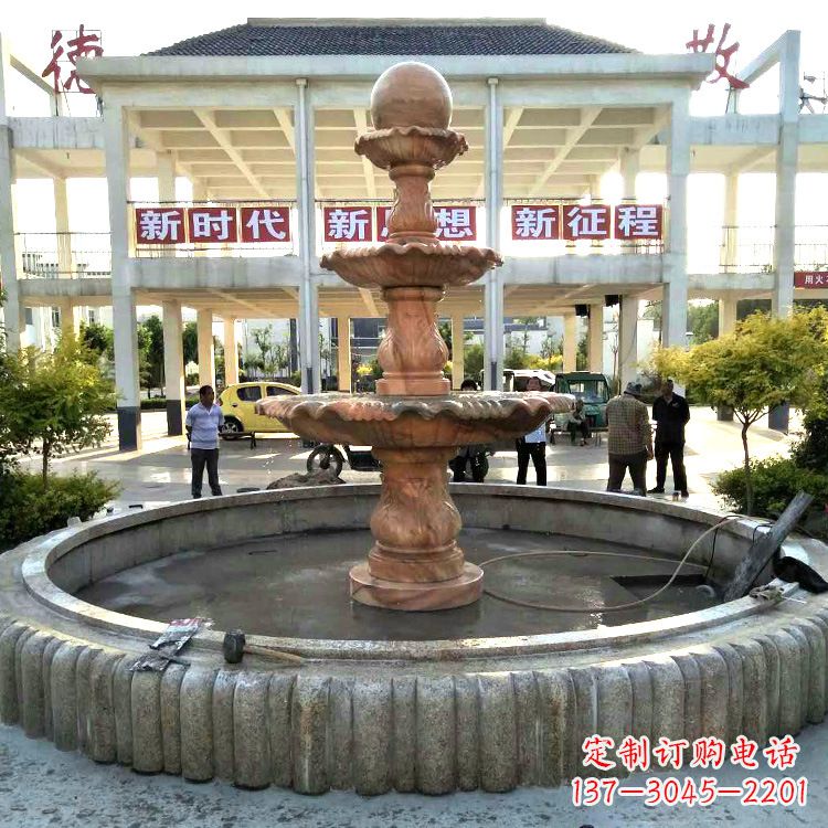 连云港天使喷泉石雕