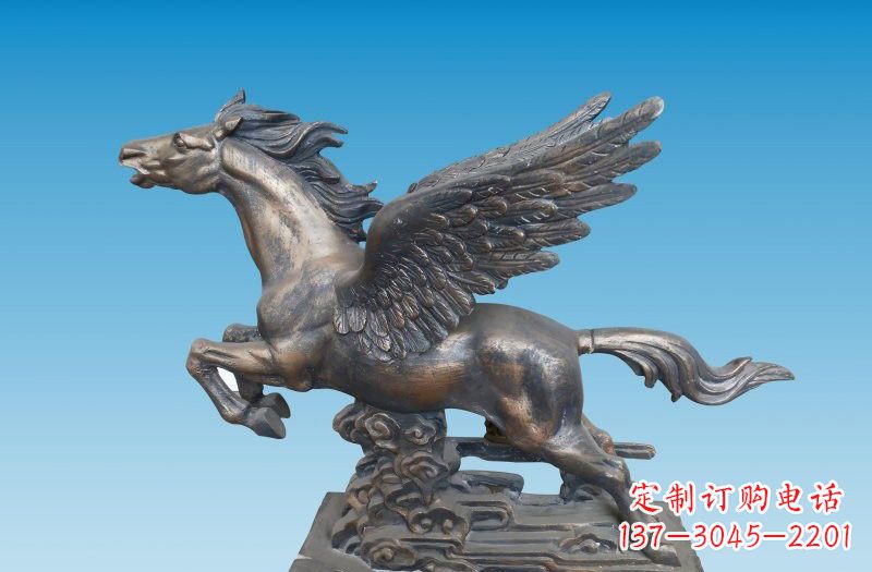 连云港铜雕飞马222