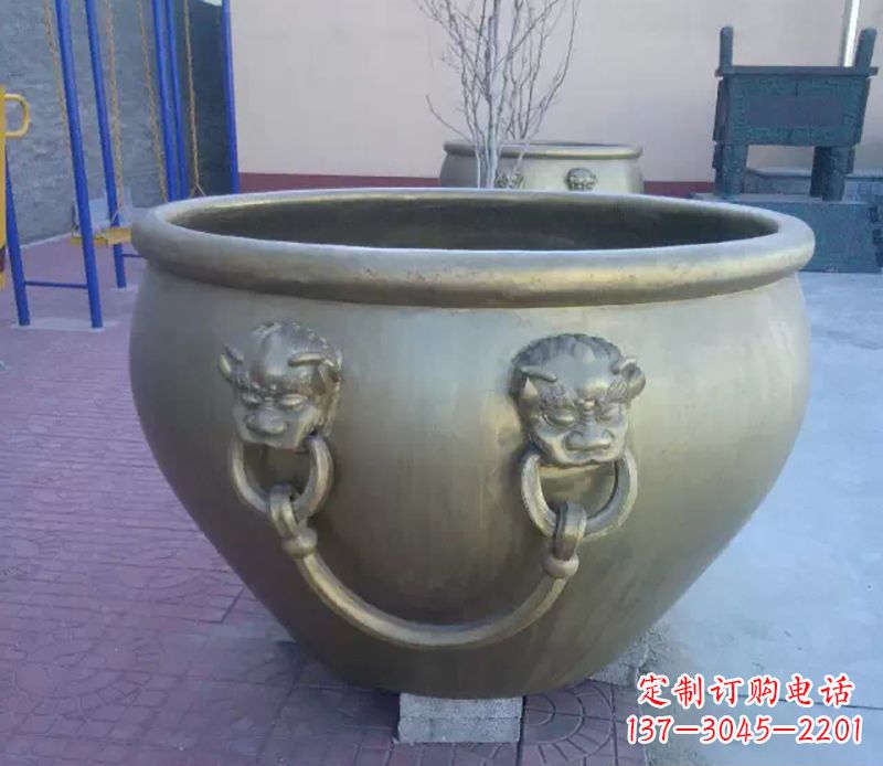 连云港铜雕水缸