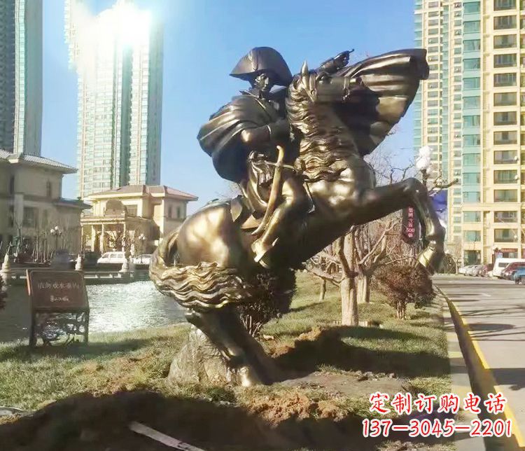 连云港铜雕西方骑马雕塑人物