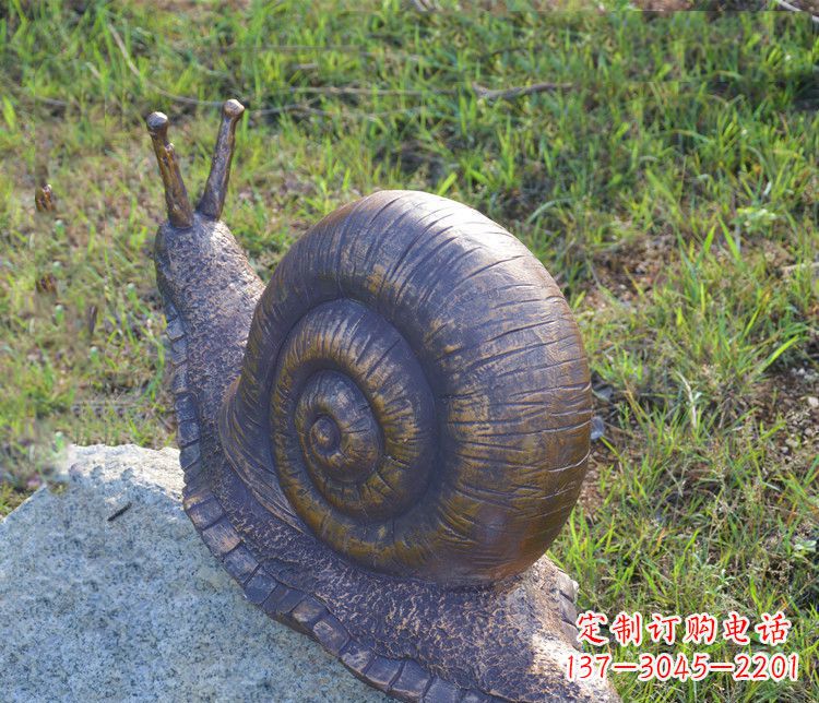 连云港蜗牛铜雕
