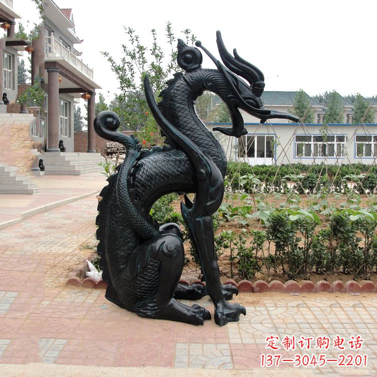 连云港西方龙动物神兽雕塑