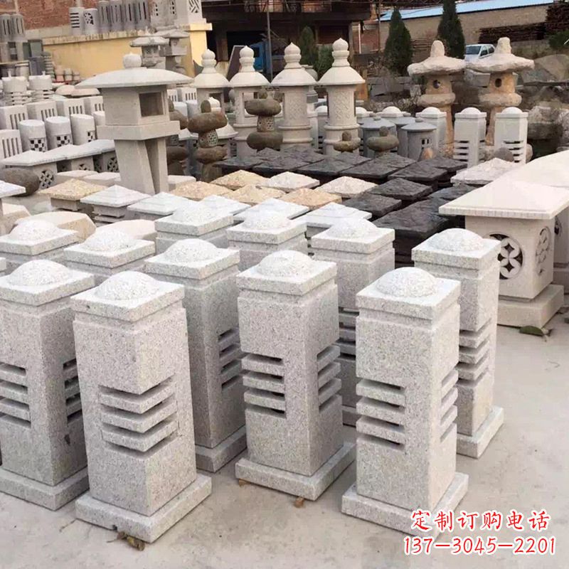 连云港现代简约石雕灯笼