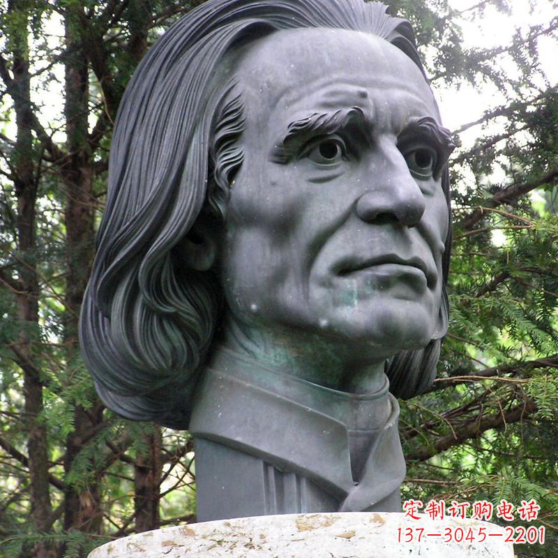 连云港英国著名外科医生利斯特铜雕头像雕塑
