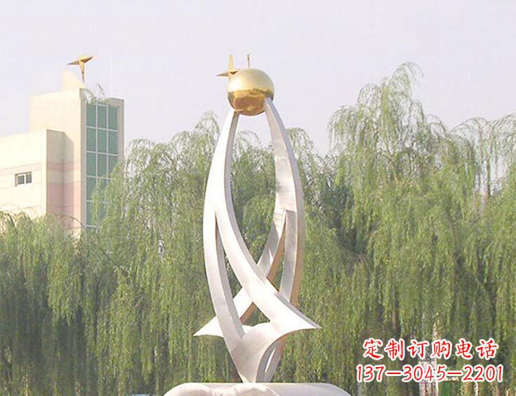 连云港园林不锈钢创意书籍雕塑