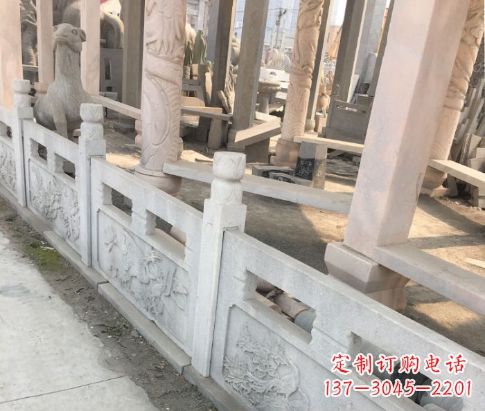 连云港园林景观大理石浮雕栏板石雕