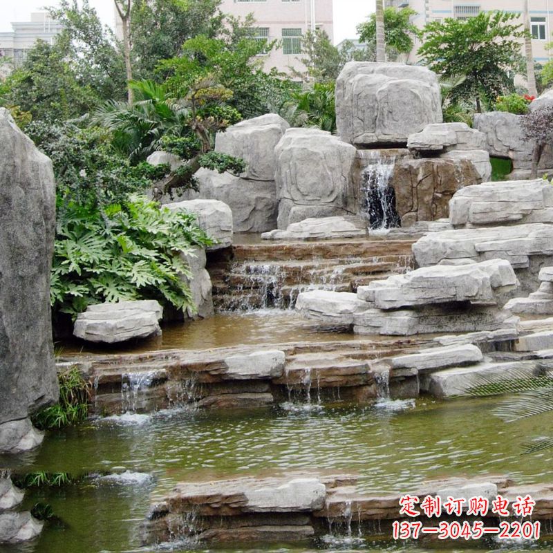 连云港园林石头假山流水