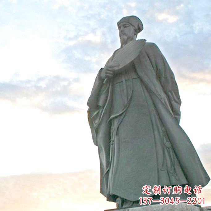 连云港诸葛亮雕塑-三国著名历史人物雕像
